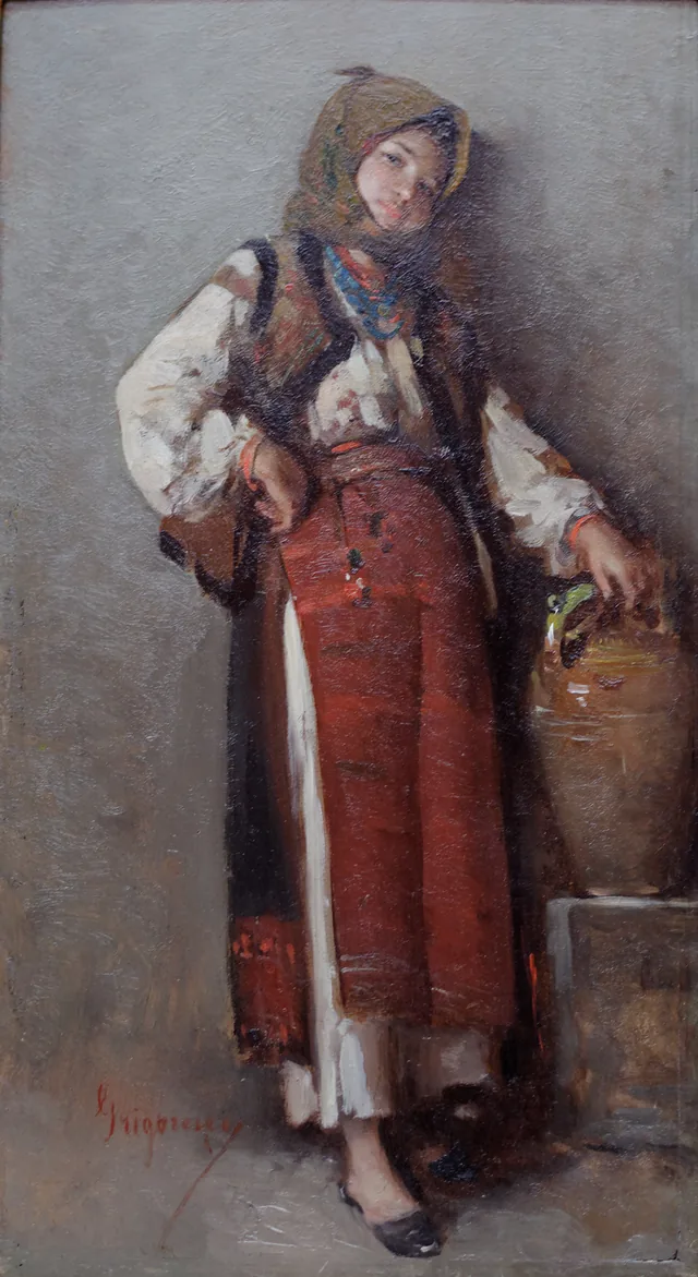 Jeune fille à la cruche