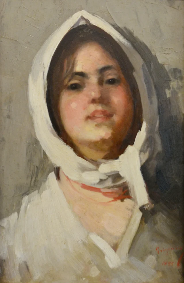 Girl with a White Headscarf
