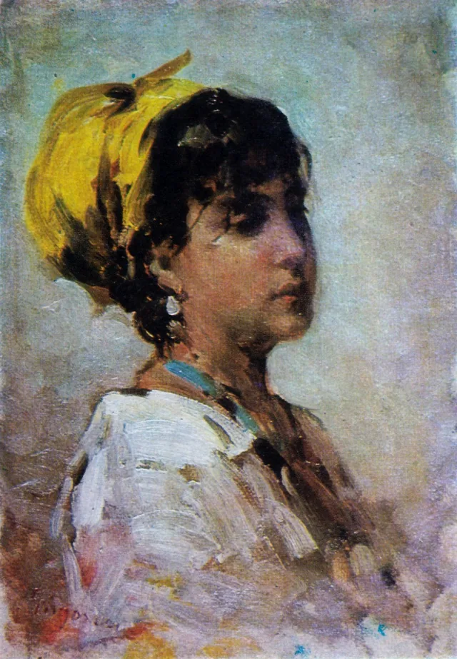 Girl with a Yellow Headscarf