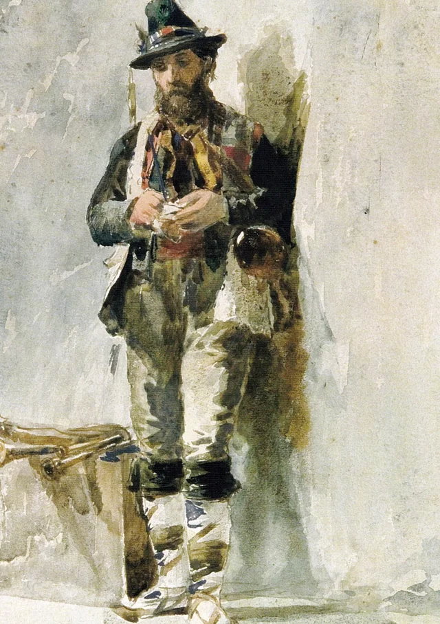 Le Joueur de fifre (pifferaro)