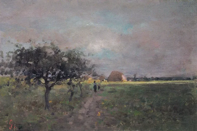 Landscape with an Apple Tree