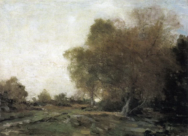 Landscape with Trees and a Path