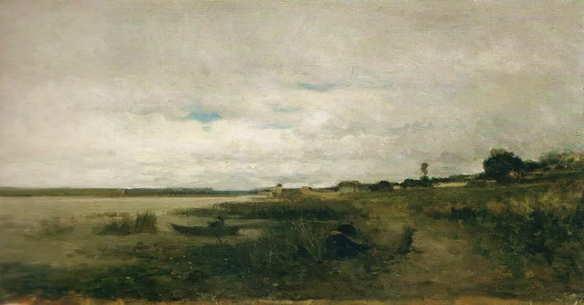 Paysage sur la rive