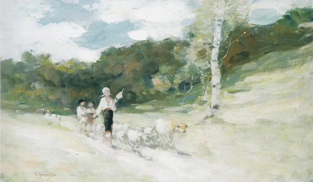 Retour de la pâture