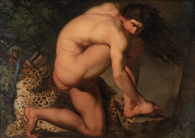 The Wounded Philoctetes, Nicolai Abildgaard