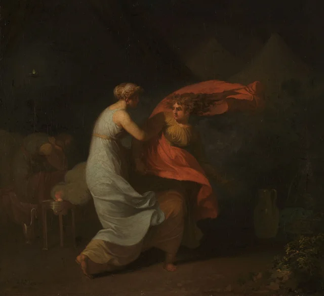 Julia y Fulvia, Nicolai Abildgaard