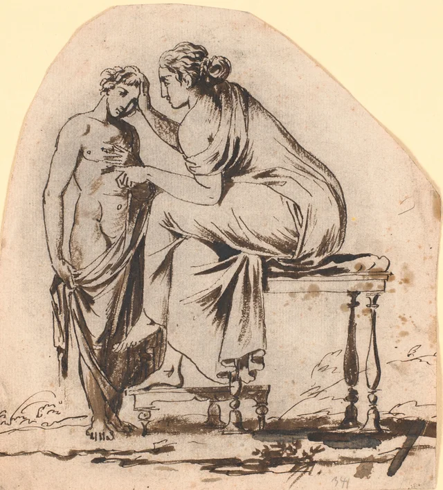 Proyecto para el relieve de la Emancipación del Monumento a la Libertad