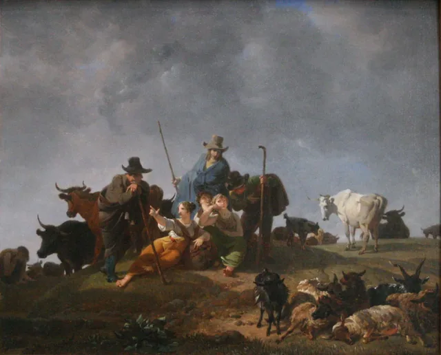 Shepherds at Rest, Nicolas-Antoine Taunay