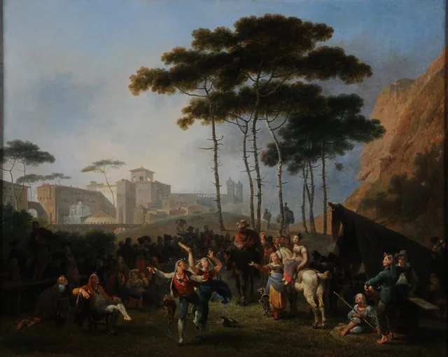Village Dances, Nicolas-Antoine Taunay