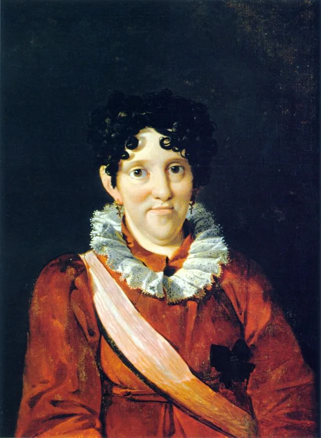 Dona Carlota Joaquina, Wife of King Dom João VI of Portugal, Brazil and the Algarves, Nicolas-Antoine Taunay