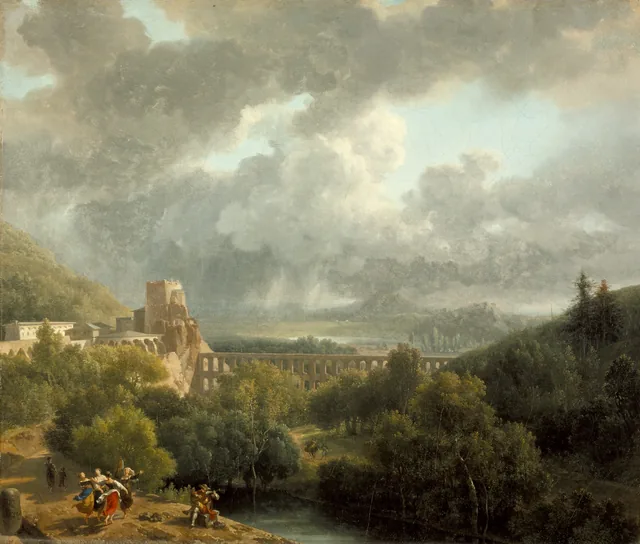 Landscape with an Aqueduct, Nicolas-Antoine Taunay