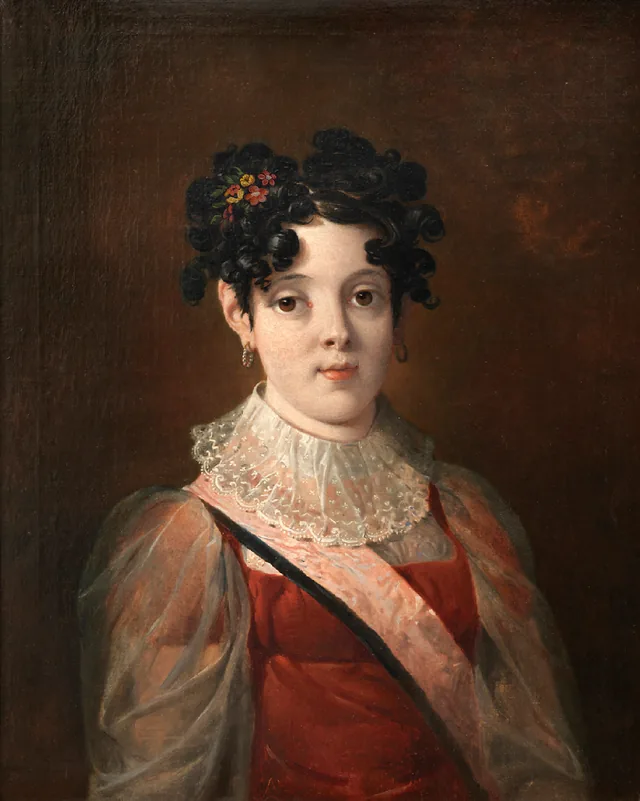 Portrait of Infanta Maria da Assunção of Braganza, Nicolas-Antoine Taunay