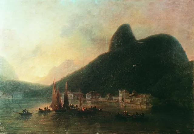View of Botafogo Cove, Nicolas-Antoine Taunay