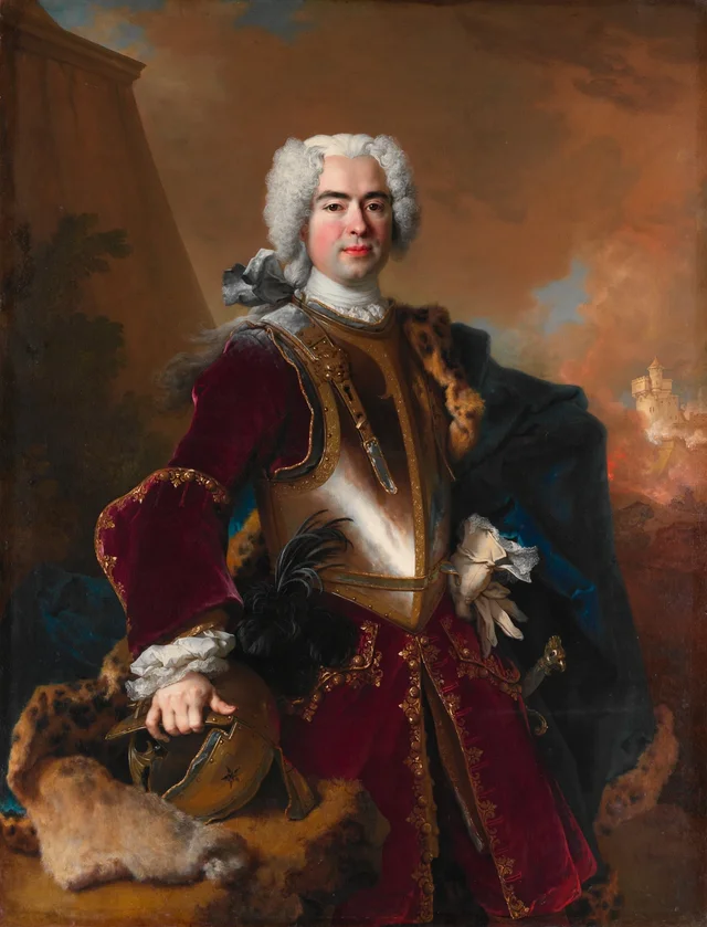 André François Alloys de Theys d'Herculais (1692–1779), Nicolas de Largillierre