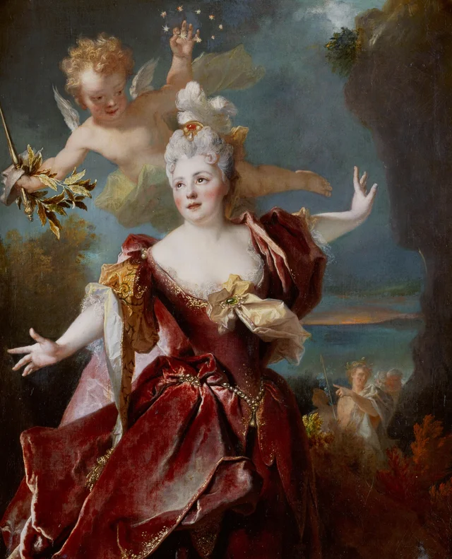 デュクロ・ド・シャトーヌフ嬢(1664–1747)、アリアドネ役, ニコラ・ド・ラルジリエール