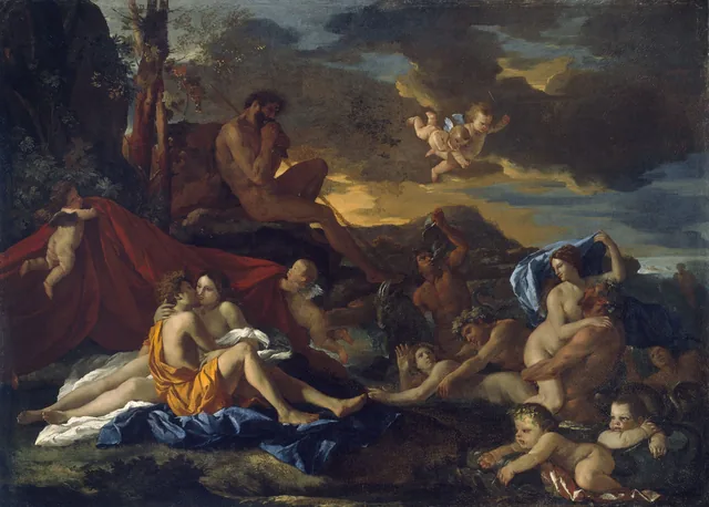 Acis and Galatea, Nicolas Poussin
