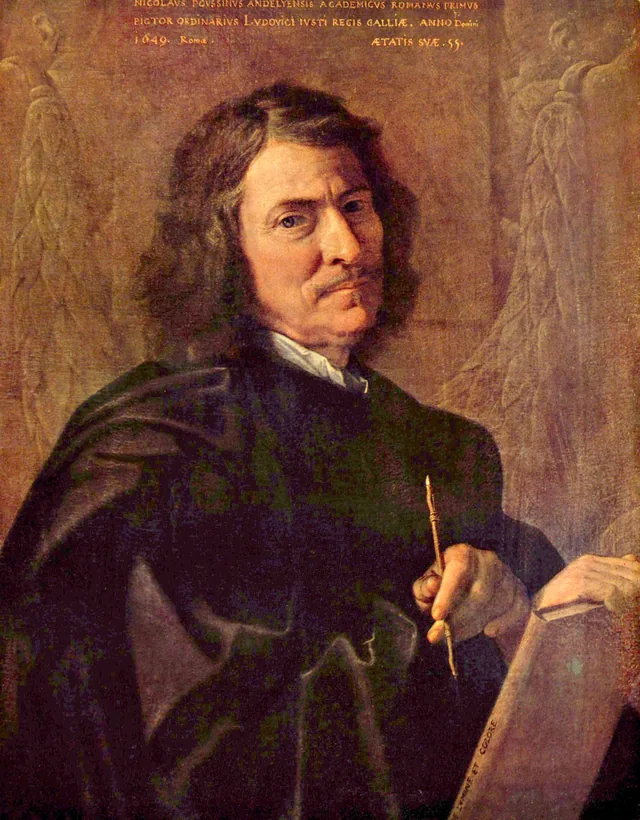 Autorretrato, Nicolas Poussin