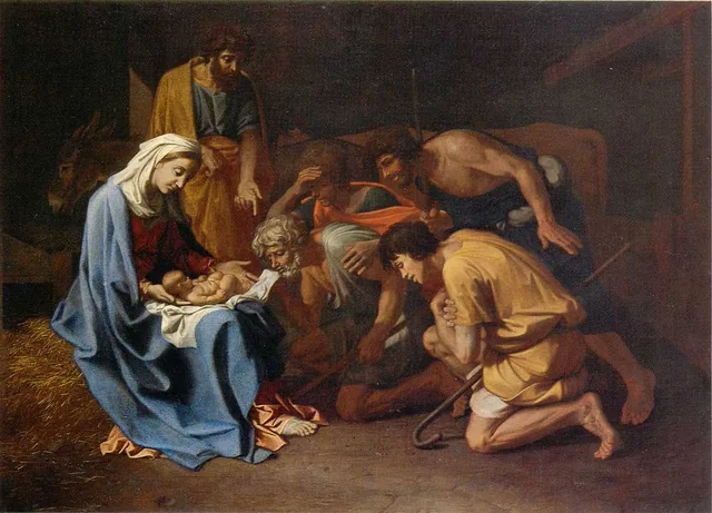 L'Adoration des bergers, Nicolas Poussin