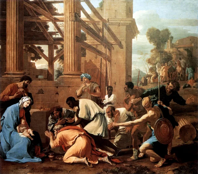 The Adoration of the Magi, Nicolas Poussin