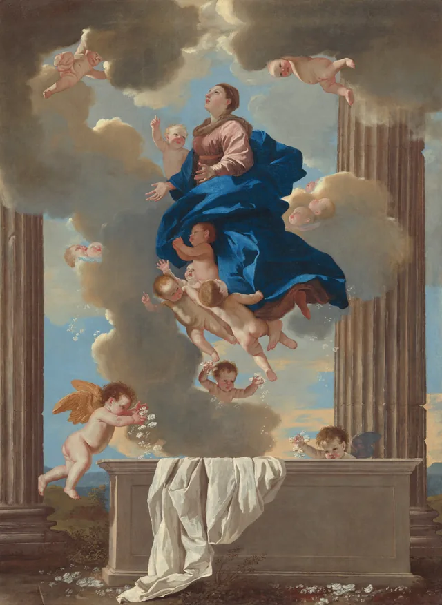 The Assumption of the Virgin, Nicolas Poussin
