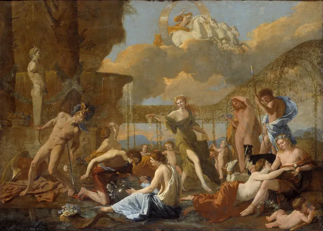 The Empire of Flora, Nicolas Poussin