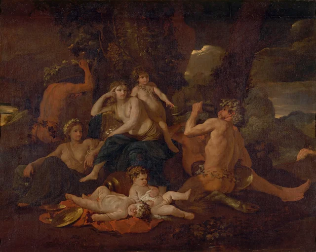 L’Enfance de Bacchus, Nicolas Poussin
