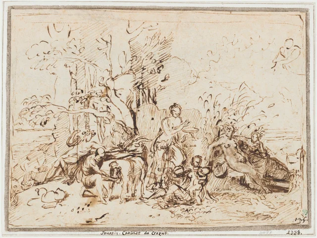 Nourishment of Zeus (Jupiter)