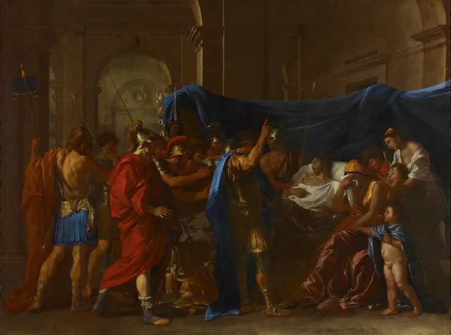 The Death of Germanicus, Nicolas Poussin