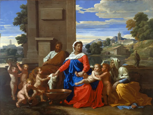 The Holy Family with the Infant Saint John the Baptist and Saint Elizabeth