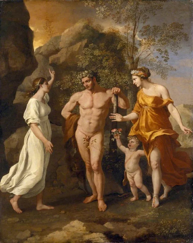 Choice of Hercules, Nicolas Poussin