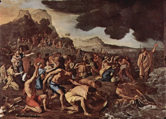 The Crossing of the Red Sea, Nicolas Poussin