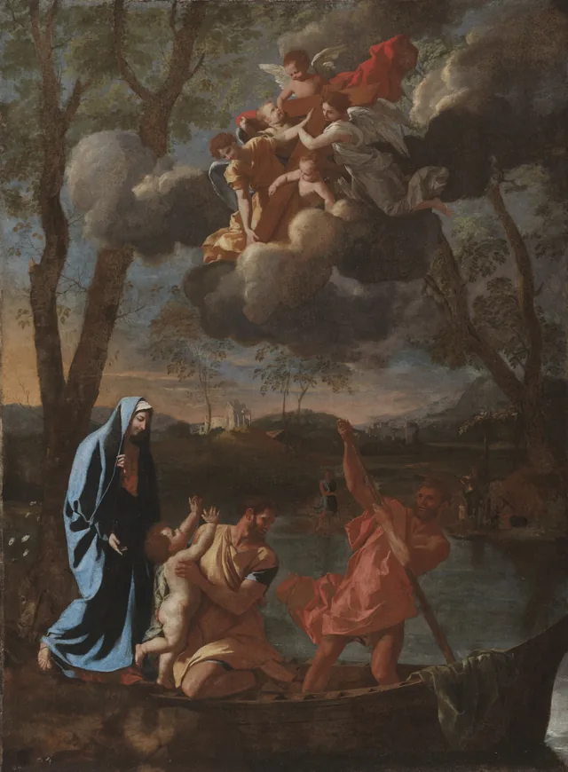 The Return of the Holy Family to Nazareth, Nicolas Poussin