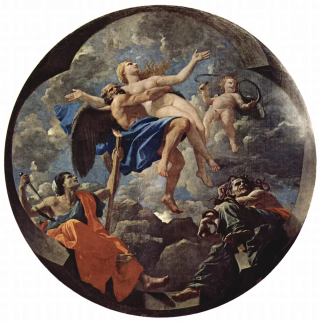 Time defending Truth against the attacks of Envy and Discord, Nicolas Poussin