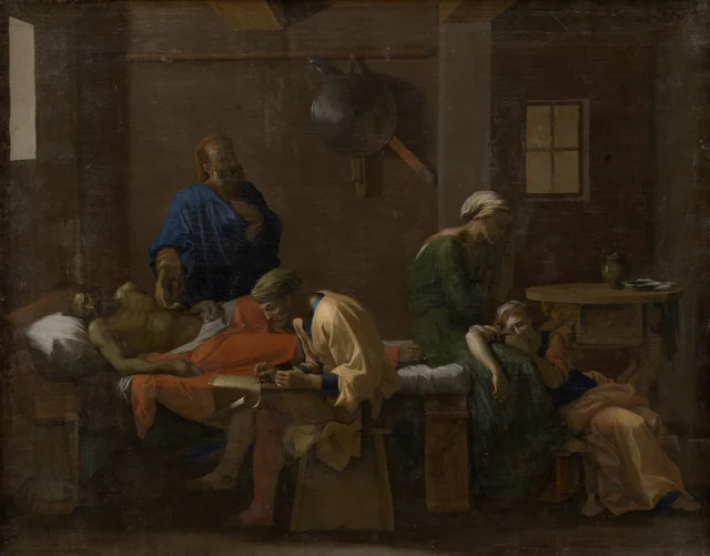 El testamento de Eudamidas, Nicolas Poussin
