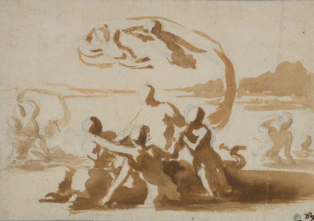 El triunfo de Galatea, Nicolas Poussin