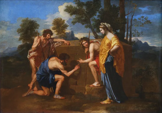 Les Bergers d'Arcadie, Nicolas Poussin