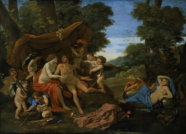 Mars and Venus, Nicolas Poussin
