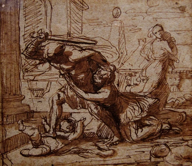Matanza de los Inocentes, Nicolas Poussin