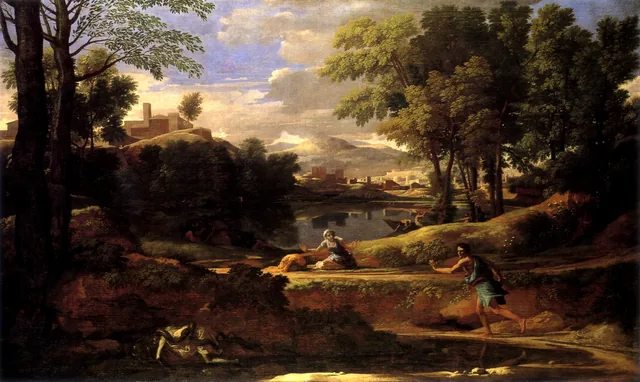Landscape with a Man killed by a Snake