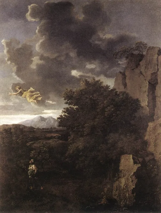 Paysage avec Agar et l'ange