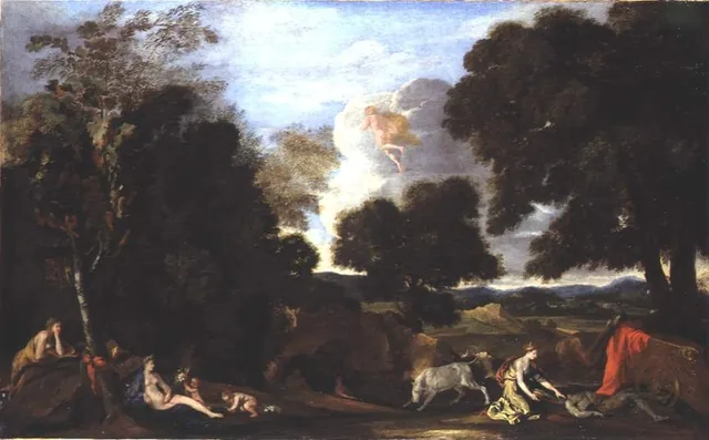 Paysage avec Junon et Argus