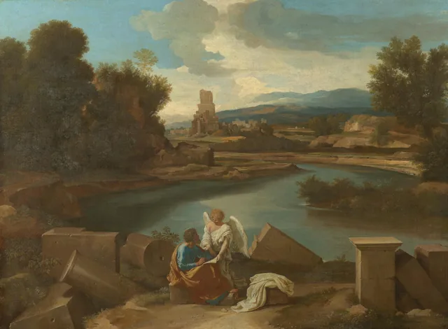 Landscape with St Matthew and the Angel