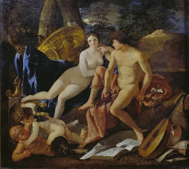 Venus and Mercury, Nicolas Poussin