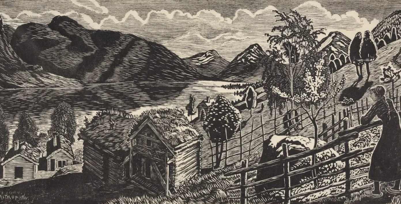 Sandalstrand, Nikolai Astrup