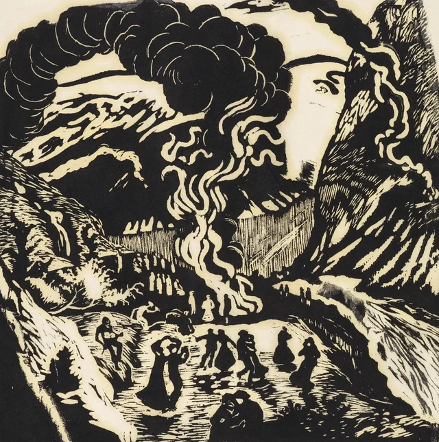 Feu de la Saint-Jean, Nikolai Astrup
