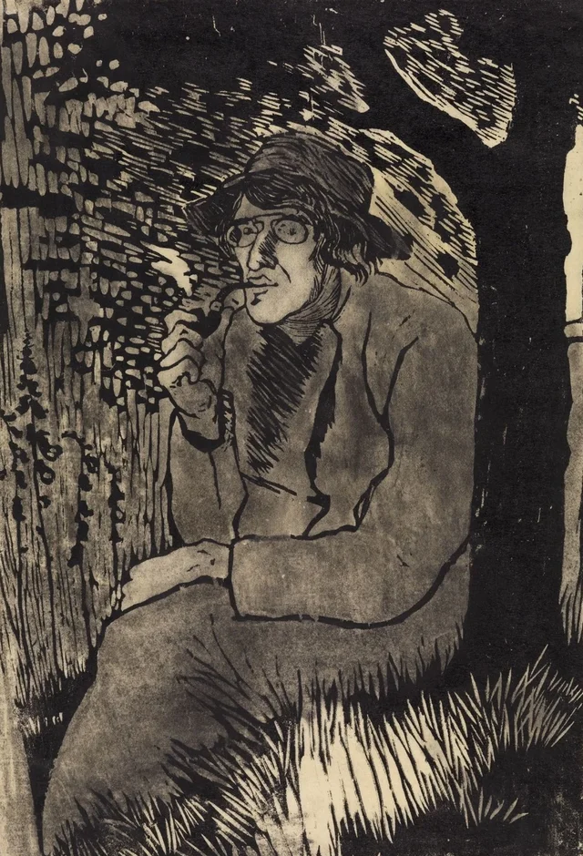 Grand autoportrait, Nikolai Astrup