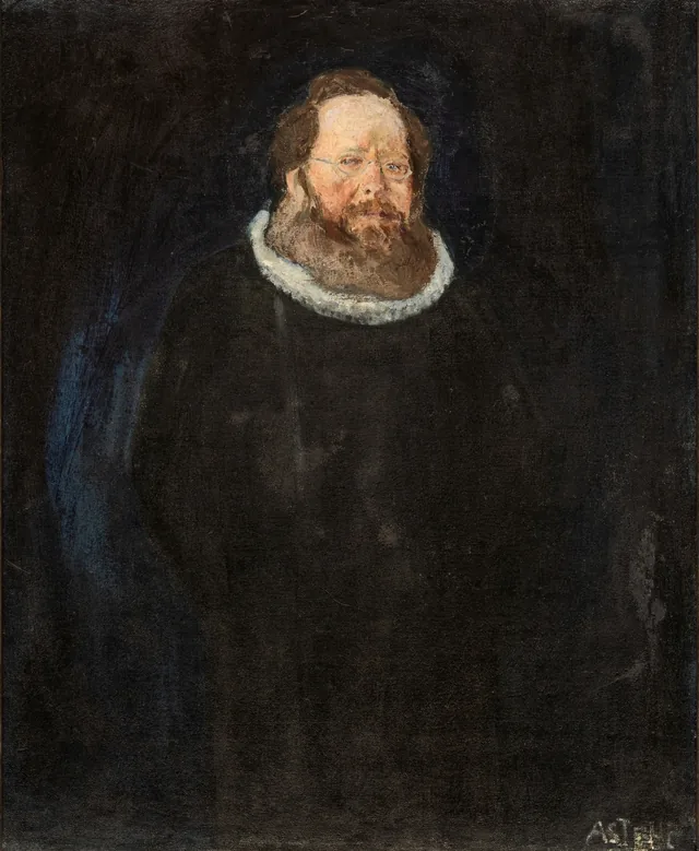Le père de l'artiste, Nikolai Astrup