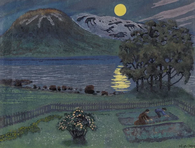 Lune de mai, Nikolai Astrup