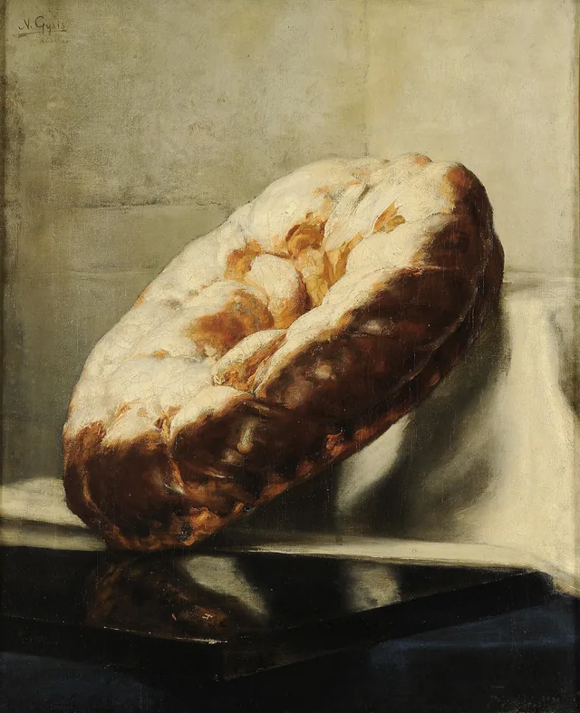 Tsoureki (loaf), Nikolaos Gyzis