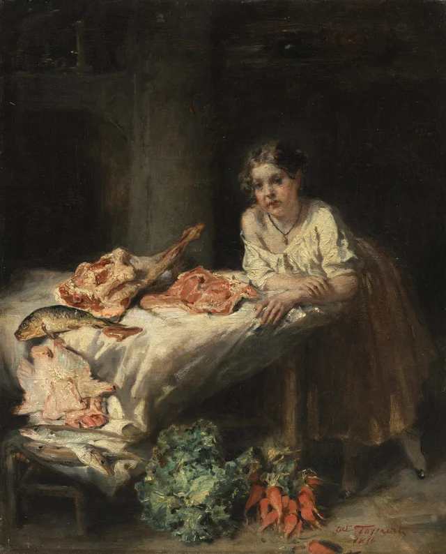 The Bourgeois' Kitchen, Octave Tassaert